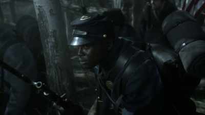 They're listening to this
Cannon fire and musket fire. - Blood and Fury: America's Civil War