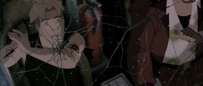 They're locking down the doors - Titan A E