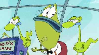 They're making a cartoon - Rocko's Modern Life: Static Cling