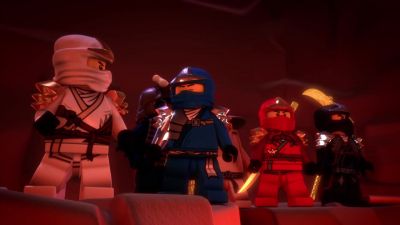 They're making
the volcano unstable. - Ninjago: Masters of Spinjitzu