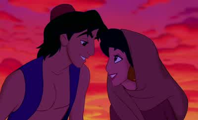 Here you areThey're after me They're after you - Aladdin