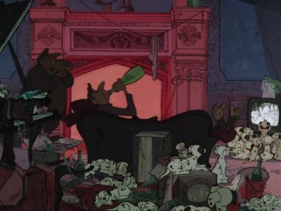 They're mean ones they are - One Hundred and One Dalmatians