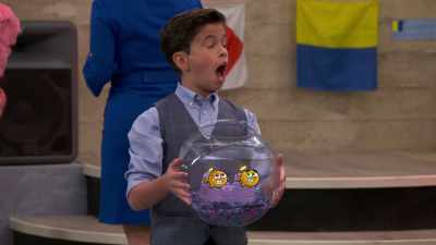 - They're my...
emotional support fish! - The Fairly OddParents: Fairly Odder