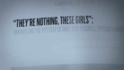 They're not seen as real people,
because her whole thing - Epstein's Shadow: Ghislaine Maxwell