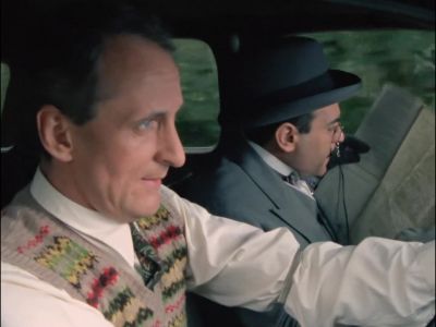 They're on that road there. - Agatha Christie's Poirot