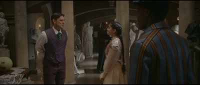 - They're on
the Egyptian floor, - Theodosia