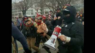 They're painted as a bad
group, but these people were nice. - The Insurrectionist Next Door