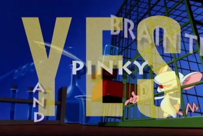 THEY'RE PINKY AND THE BRAIN - Pinky and the Brain