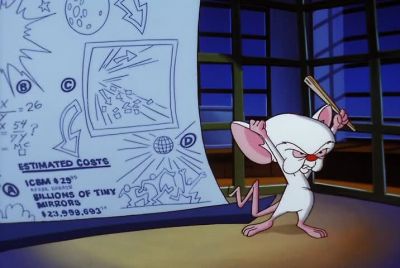 THEY'RE PINKY AND THE BRAIN - Pinky and the Brain