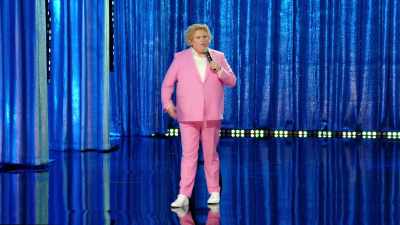 They're playing everything.
I'm just standing here, waiting. - Fortune Feimster: Crushing It