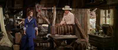 They're probably workin' the sluice boxes.
I'll go dig up George. - North to Alaska