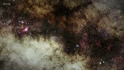 They're produced by the stars, - Secrets of Size: Atoms to Supergalaxies