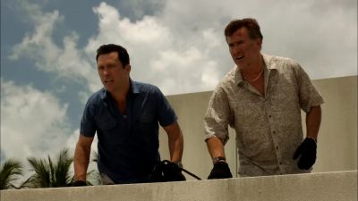 They're right above him. - Burn Notice