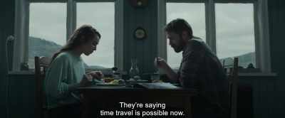 They're saying
time travel is possible now. - Lamb