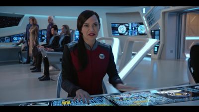 They're signaling
us to follow them. - The Orville
