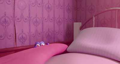 They're small and round,
with razor sharp teeth, - Gnome Alone