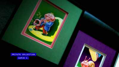 They're so
colorful and the techniques - 30 Years of Garbage: The Garbage Pail Kids Story