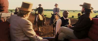 They're spending the night. - Django Unchained