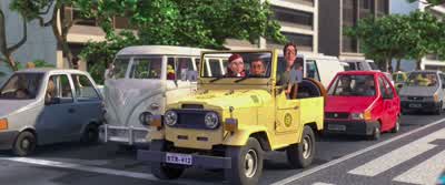They're starting to close off the streets for Carnaval. - Rio