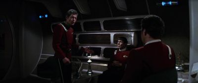 They're still running with shields down - Star Trek II: The Wrath of Khan