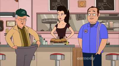 They're stretchy,
and I got work to do. - Corner Gas Animated