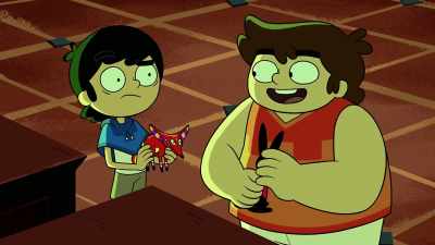 They're traditional folk art - Victor and Valentino