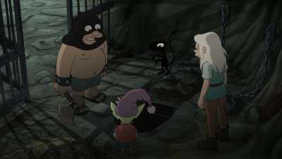 They're under everything.
Over some things, too. - Disenchantment