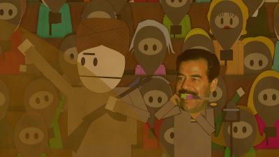 They're using
chemical warfare. - South Park