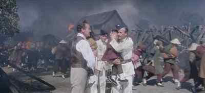 They're using the big guns now. - 55 Days at Peking