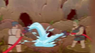They're using the Thunder hose - ThunderCats Roar