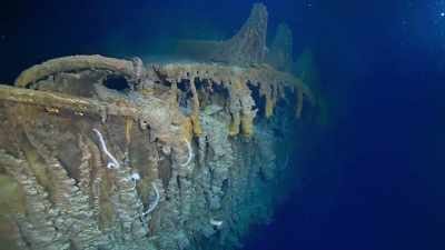 They're very
sophisticated structures, - Back to the Titanic