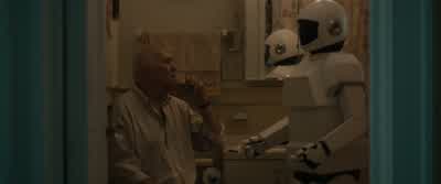 They're watching the house. - Robots