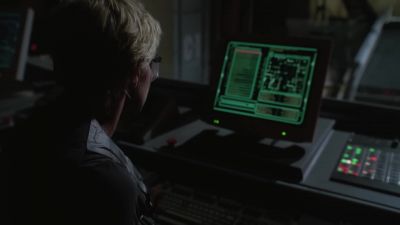 They've breached the power system, sir.
Initiating computer lockdown. - Stargate SG-1