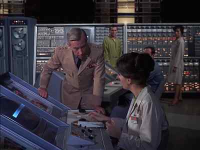They've checked out all the circuits, Ann.
Controls are safe to use now. - The Time Tunnel