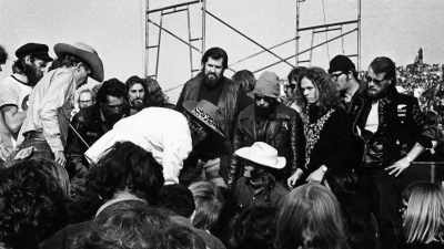 They've got psychopaths,
and murderers, ex cons, - Days of Rage: The Rolling Stones' Road to Altamont
