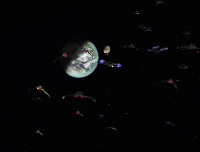 - They've locked weapons on us.
- All auxiliary power to forward shields. - Star Trek: Deep Space Nine