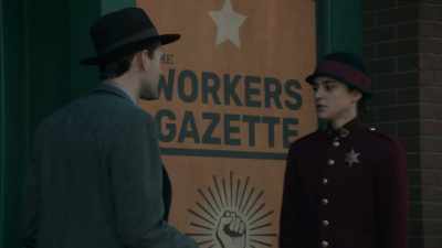 They've seen us speaking. You - Frankie Drake Mysteries