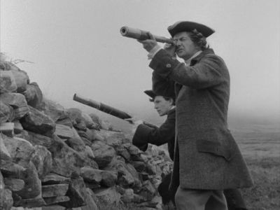 They've started The rebel cannon have opened fire - Culloden