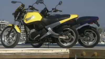 - They've won 2002 Buell Blast
motorcycle. - The Challenge: Untold History