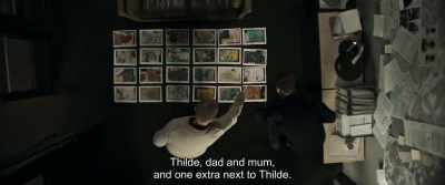 Thilde, dad and mum,
and one extra next to Thilde. - The Marco Effect