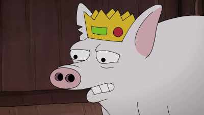 Thing is, having been handsome,
powerful and rich, - Disenchantment