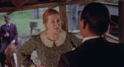Things have come to a pretty place
when a widow woman... - The Long Riders