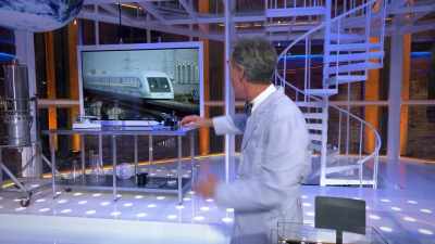 Things like keeping a 30-ton maglev train
above the track. - Bill Nye Saves the World