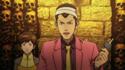 Things might get a little bit hairy
from here. - LUPIN THE 3rd vs. CAT'S EYE
