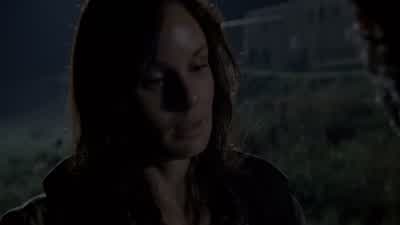 Things we've been avoiding-- You want to talk? - The Walking Dead