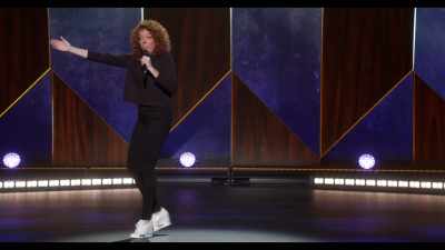 Think about it,
she grew the penis for a while, - Michelle Wolf: Joke Show