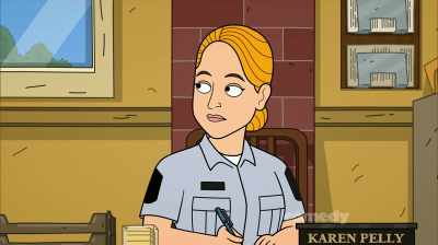 Think back to a calming influence
in your life, and use that. - Corner Gas Animated