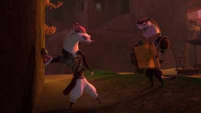 Think how fun it'll be to see
these giant rocks fall like dominos! - Kung Fu Panda: The Dragon Knight
