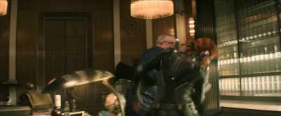 Think I can't take a punch?
(CHUCKLES) - Black Widow