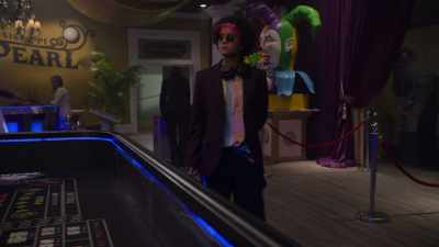 Think I'm a silver spoon rich kid
tryin' to front like she's tough. - Leverage: Redemption